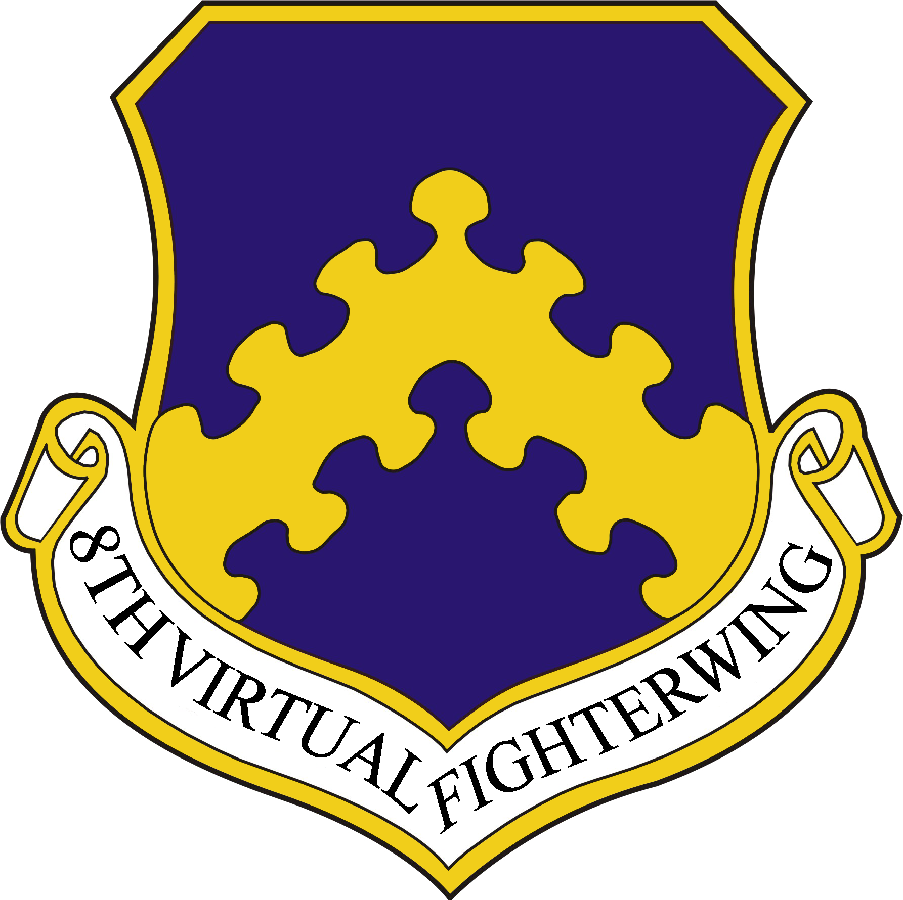 The Shield of the 8th Virtual Fighter Wing